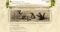 Desktop Screenshot of lagrangeauxloirs.com